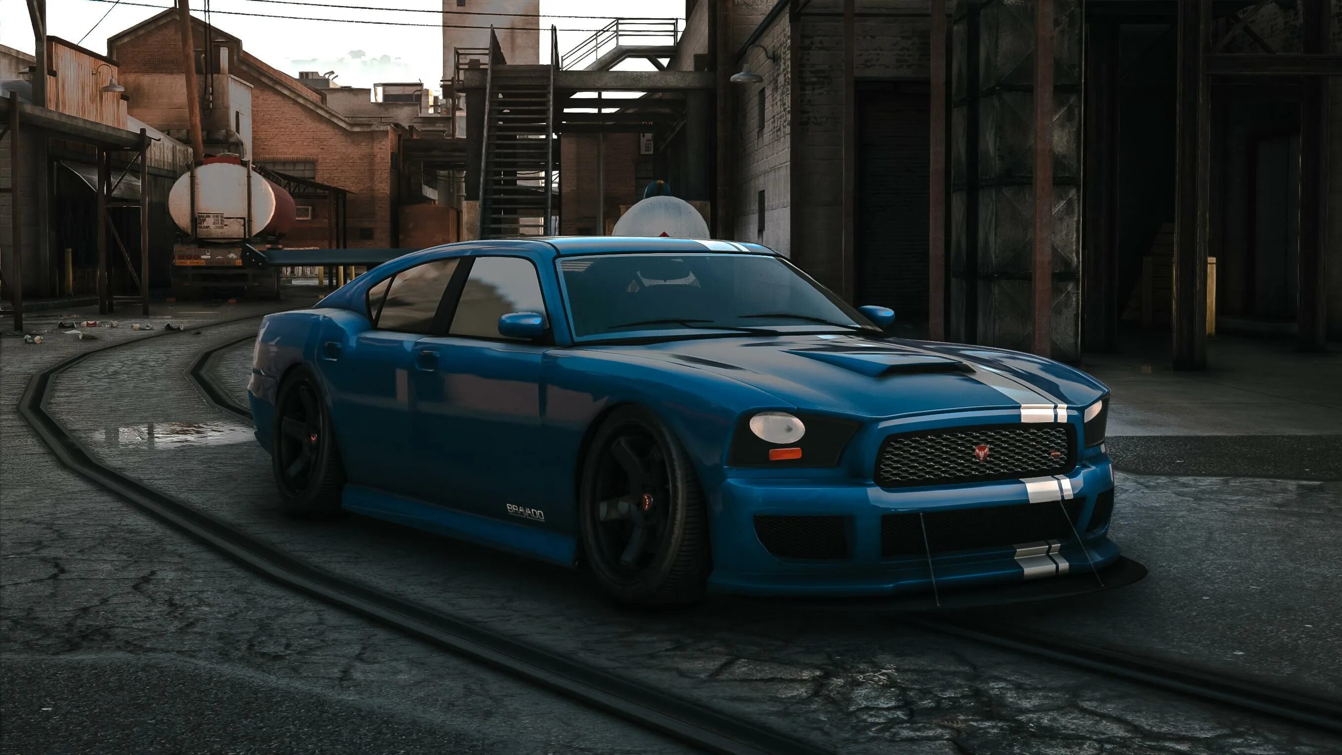 Gta 5 тюнинг машин 08 Bravado Buffalo A/C Add-On Tuning Liveries Template Sound Handling - GTA5-Mod