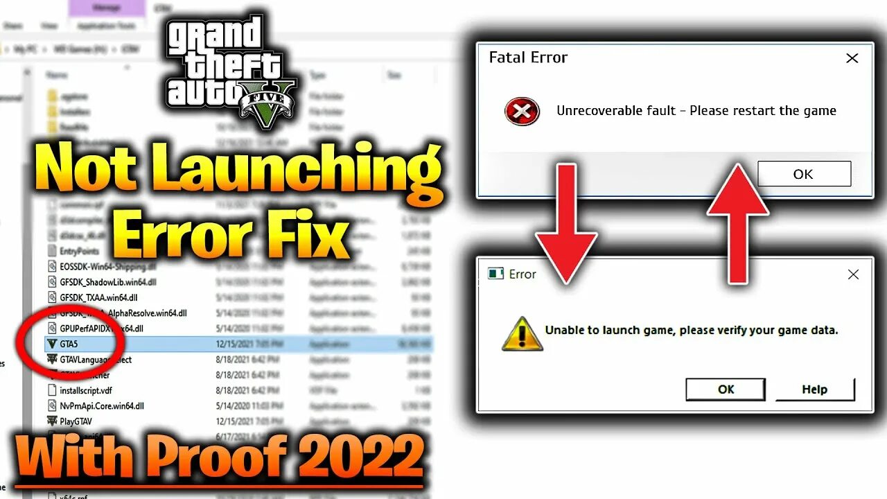 Gta ошибка подключения GTA 5 Error Not Opening When Clicking on GTAV GTA 5 Fatal Error With Proof For 2
