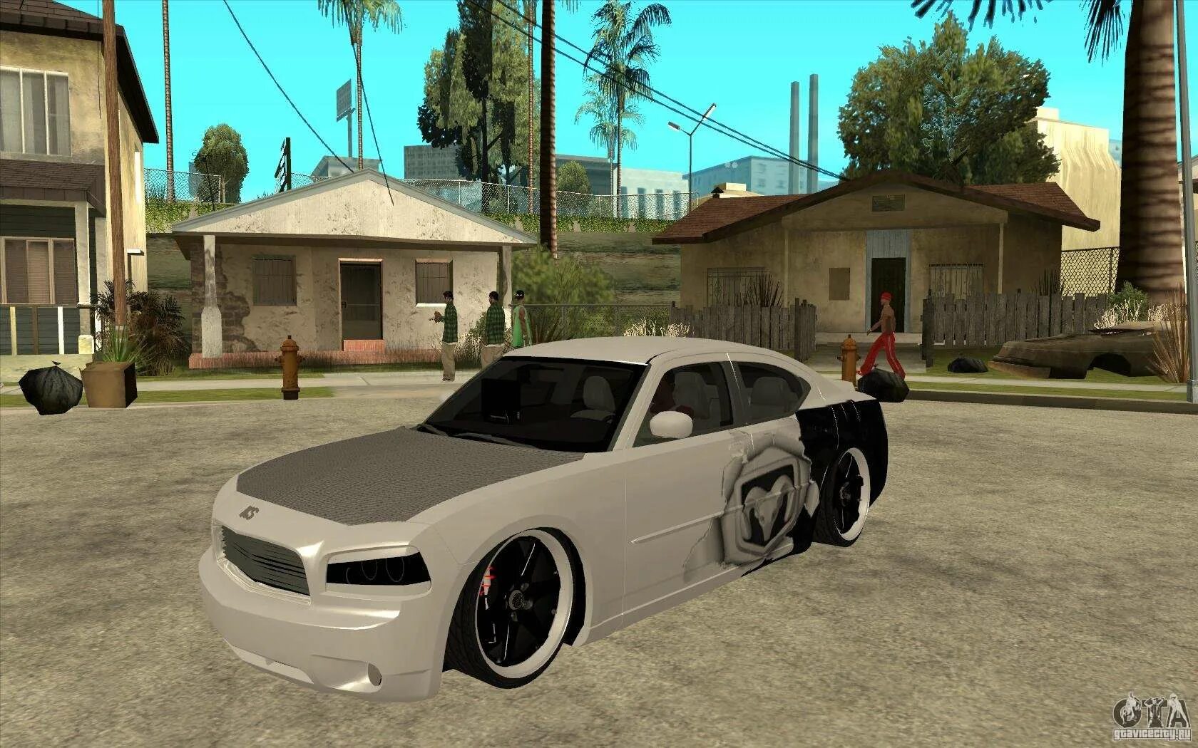 Gta san andreas машины тюнинг Dodge Charger SRT8 Tuning для GTA San Andreas