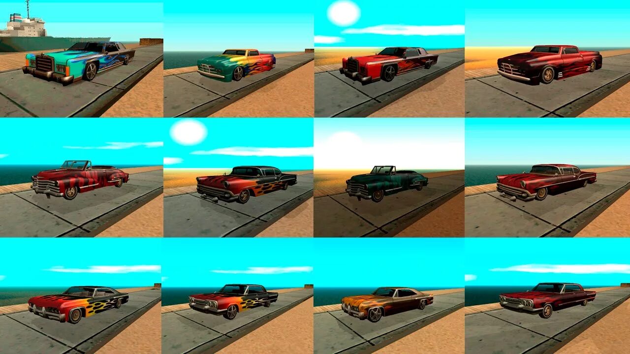 Gta san andreas машины тюнинг GTA San Andreas Лоурайдерский тюнинг Машин - YouTube