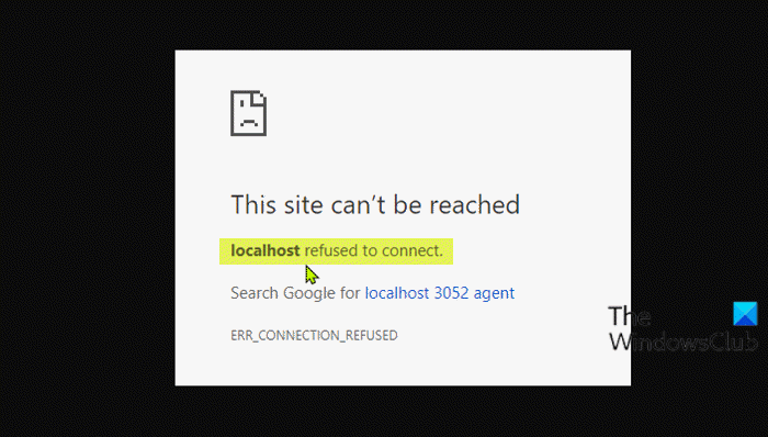 Gtfo ошибка подключения Localhost refused to connect in Chrome on Windows 11 Connection, Blue screen, As