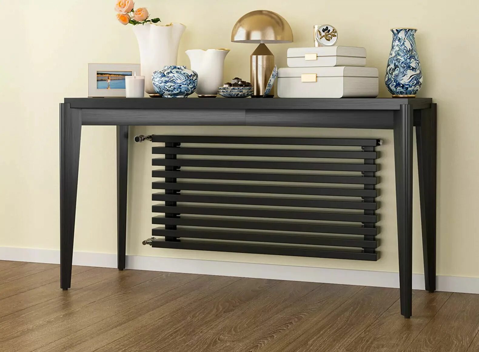 Guardo retta радиаторы подключение Трубчатый радиатор GUARDO 6P-1000-BK GR, Сталь, 10 секц. купить по доступной цен