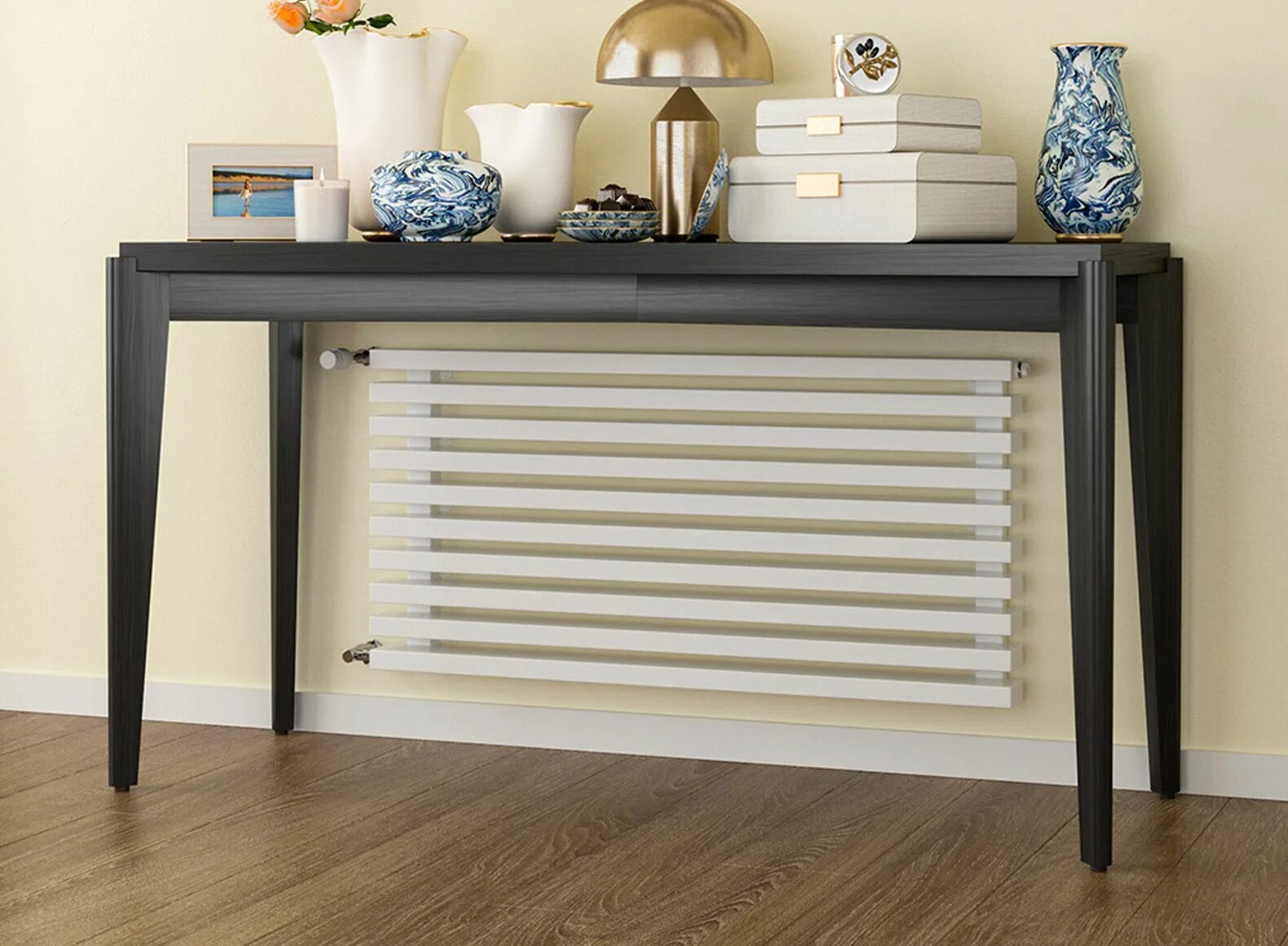 Guardo retta радиаторы подключение Трубчатый радиатор GUARDO RETTA 6P-0500-BK, Сталь, 18 секц. купить по доступной 