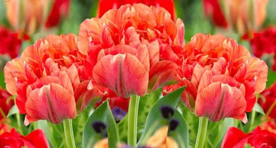 Gudoshnik double тюльпан фото и описание Купить Тюльпан махровый поздний Гудошник Дабл (Gudoshnik Double) 7 луковиц в кра