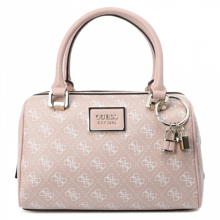 Guess сумочка женская Комплект (брелок+сумка) женский Guess HWSG7966050, розовый - купить в Москве, це