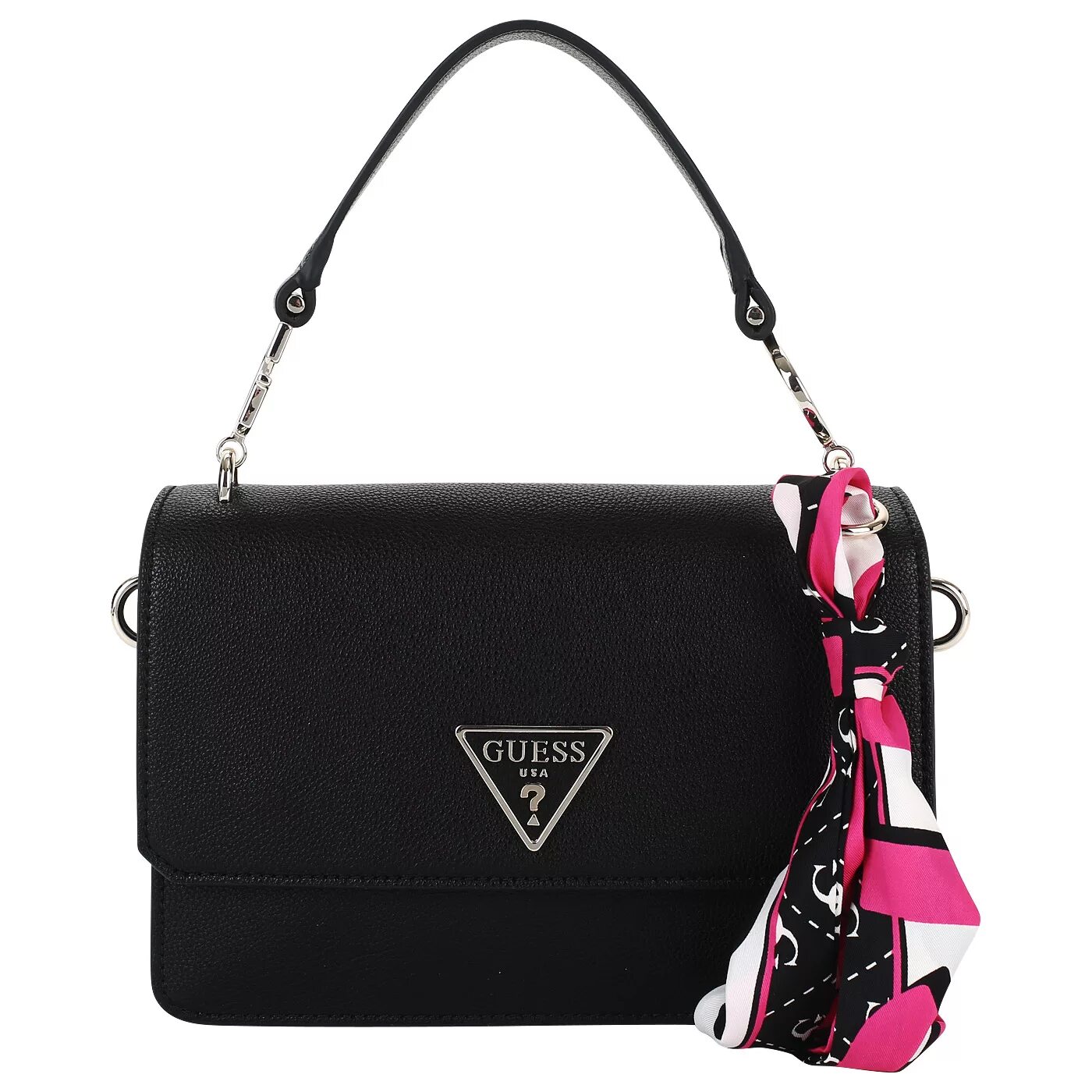Guess сумочка женская Сумка на кнопках Guess Analise HWVG74 05210_black - 2000558030793 черный полиуре