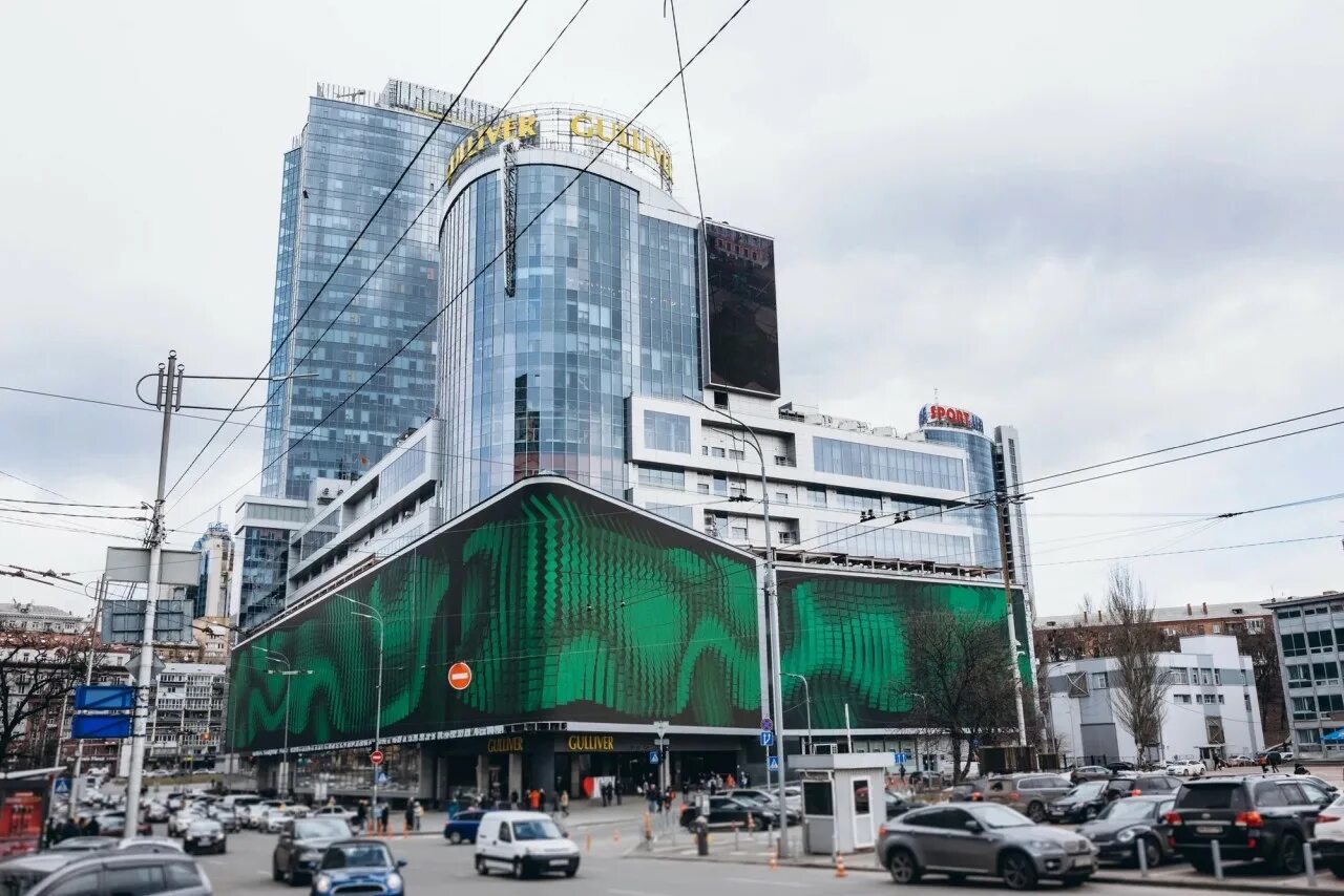 Gulliver спортивная площадь 1а киев фото На ТРЦ Gulliver разместили самый большой экран в Европе out-of-home.ua