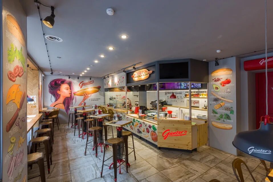 Gunter s вознесенский просп 45 фото шеф-повар в качественный массмаркет, фастфуд, работа в Немецкая Сосисочная Gunte