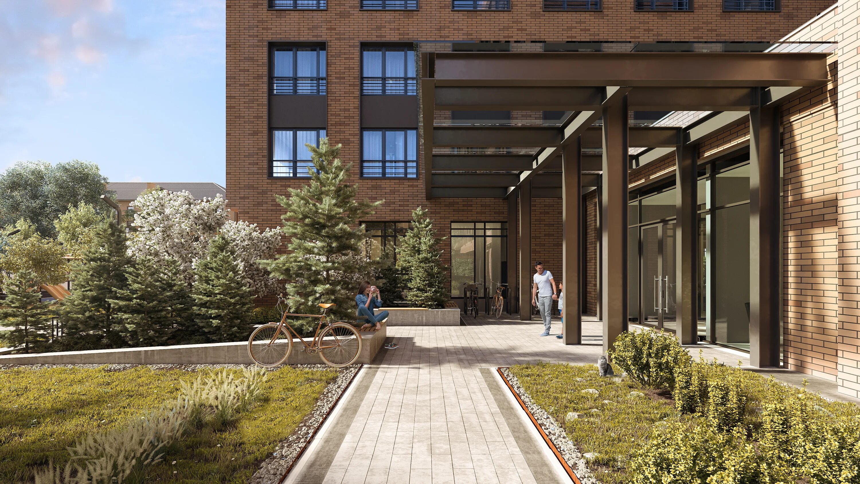 Gusto первомайская ул 60 екатеринбург фото Сourtyard space on Pervomayskaya_60 :: Behance