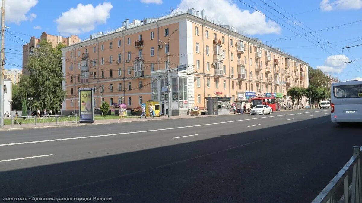 Gusto первомайский просп 56 рязань фото Рязанцам рекомендовали ездить через центр города по улице Вокзальной Новости 7in