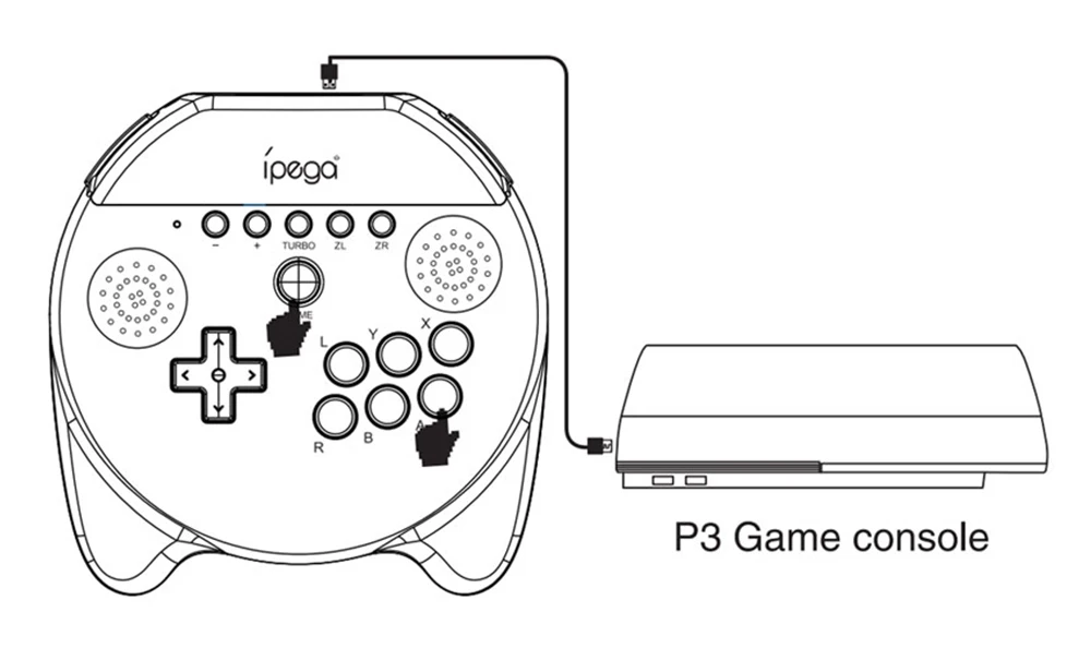 Gx max игровая приставка как подключить контролер Ipega PG-SW025 Bluetooth беспроводной геймпад Plug & Play игровая консоль контро