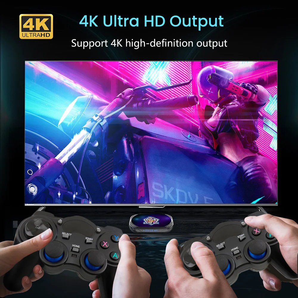 Gx max игровая приставка как подключить контролер VONTAR GX MAX Ретро игровая консоль для PSP/PS1/N64/Sega Saturn/DC EmuELEC4.6 и 