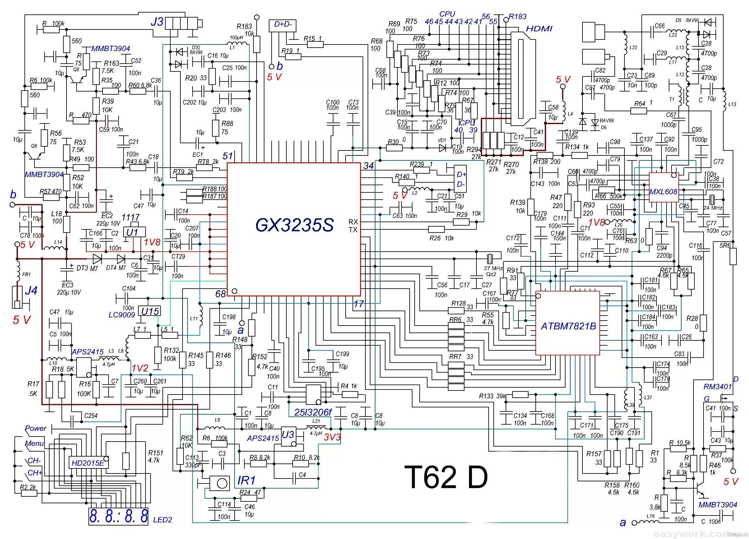 Gx3235s схема принципиальная электрическая Ремонтирую GX3235S_608_115_V2.6 20180629 - oleg420 - LiveJournal