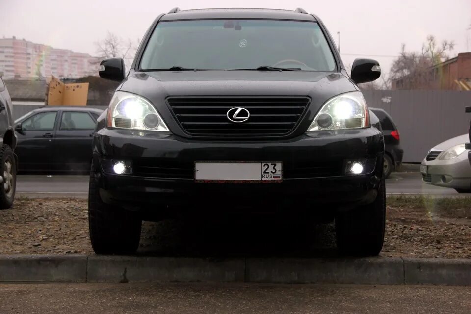 Gx470 тюнинг фар ПТФ. Линзы. Часть 3. - Lexus GX (UZJ120), 4,7 л, 2004 года тюнинг DRIVE2