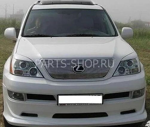 Gx470 тюнинг фар Реснички на фары GX470 (под покраску) - GX470 - Lexus - Автоаксессуары и тюнинг 