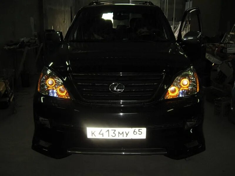 Gx470 тюнинг фар Светодиодный тюнинг автомобилей, ремонт фар и другие работы