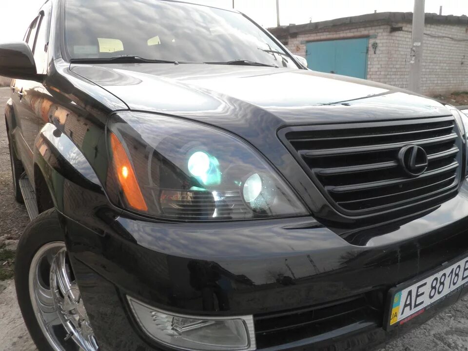Gx470 тюнинг фар LEXUS GX 470 Покраска решетки и фар - ZAMENALAMP на DRIVE2