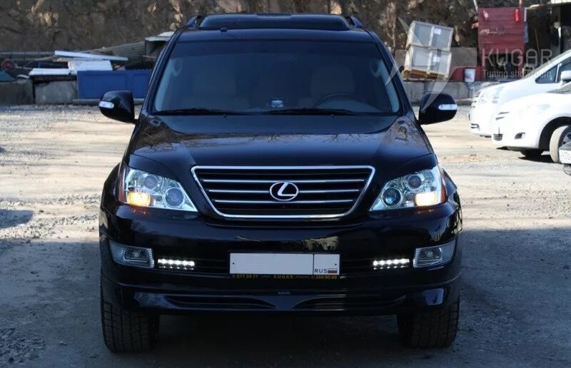 Gx470 тюнинг фар Интернет-магазин тюнинга KUGAR - Lexus GX470. Накладка на передний бампер LX-MOD