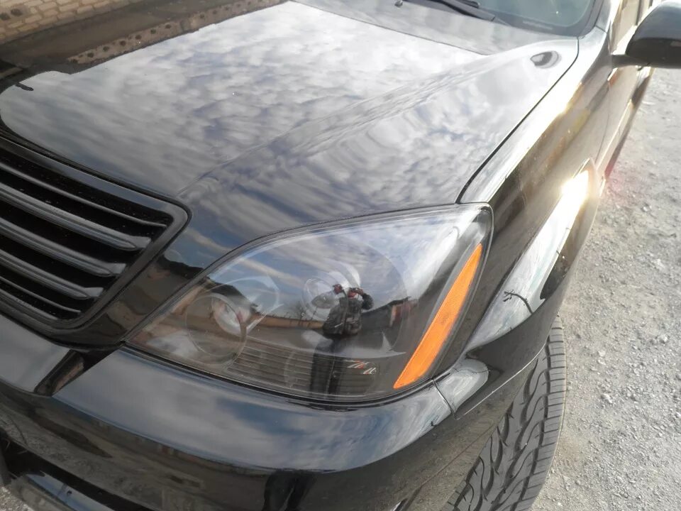 Gx470 тюнинг фар LEXUS GX 470 Покраска решетки и фар - ZAMENALAMP на DRIVE2