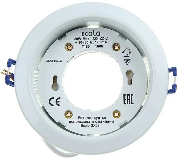 Gx53 xx 2 6w ecola электрическая схема Купить светильник ecola gх53 н4 38*106 бел. с доставкой по Пензе в интернет-мага