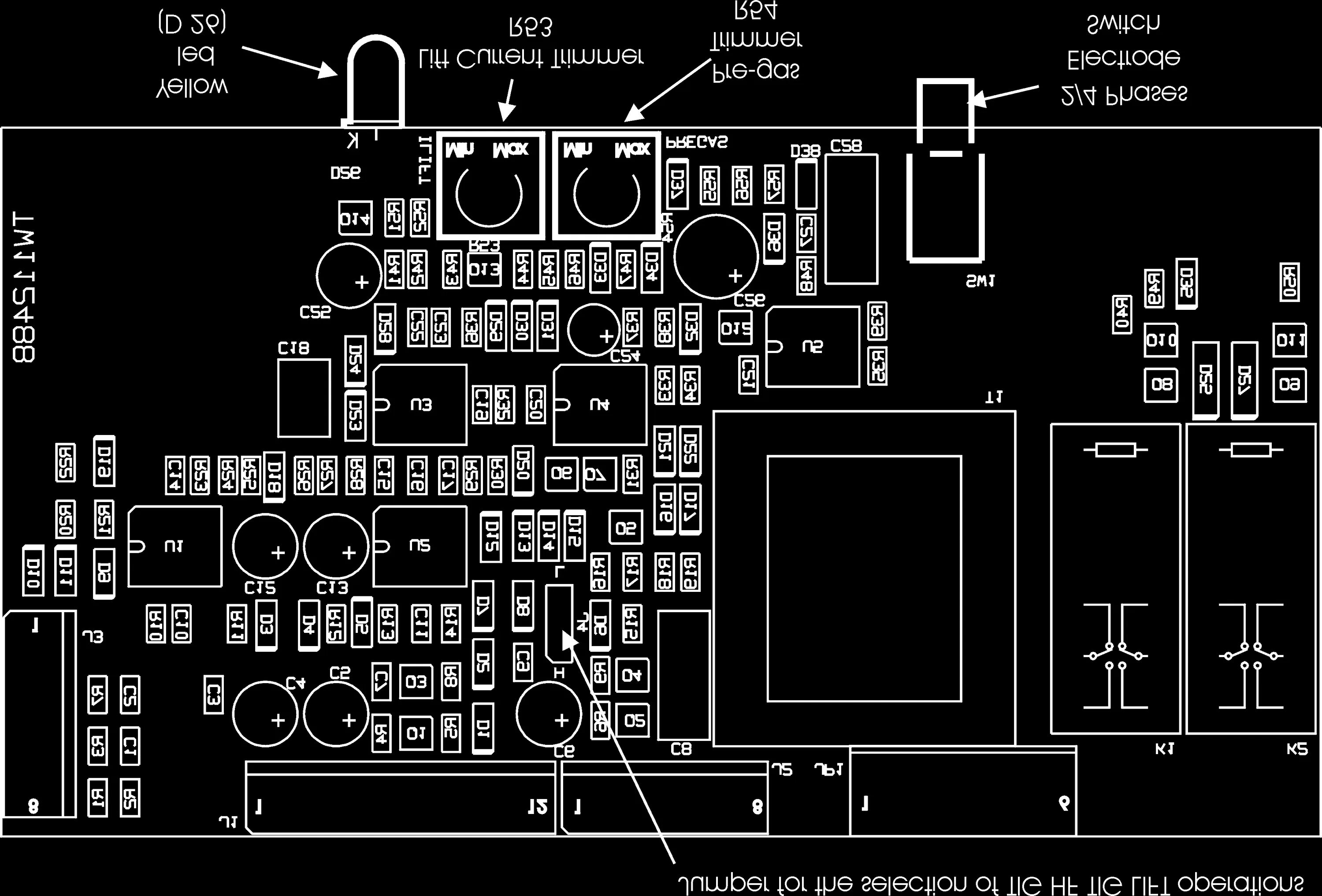 Gysmi 165 схема принципиальная электрическая Demarreur schema electrique