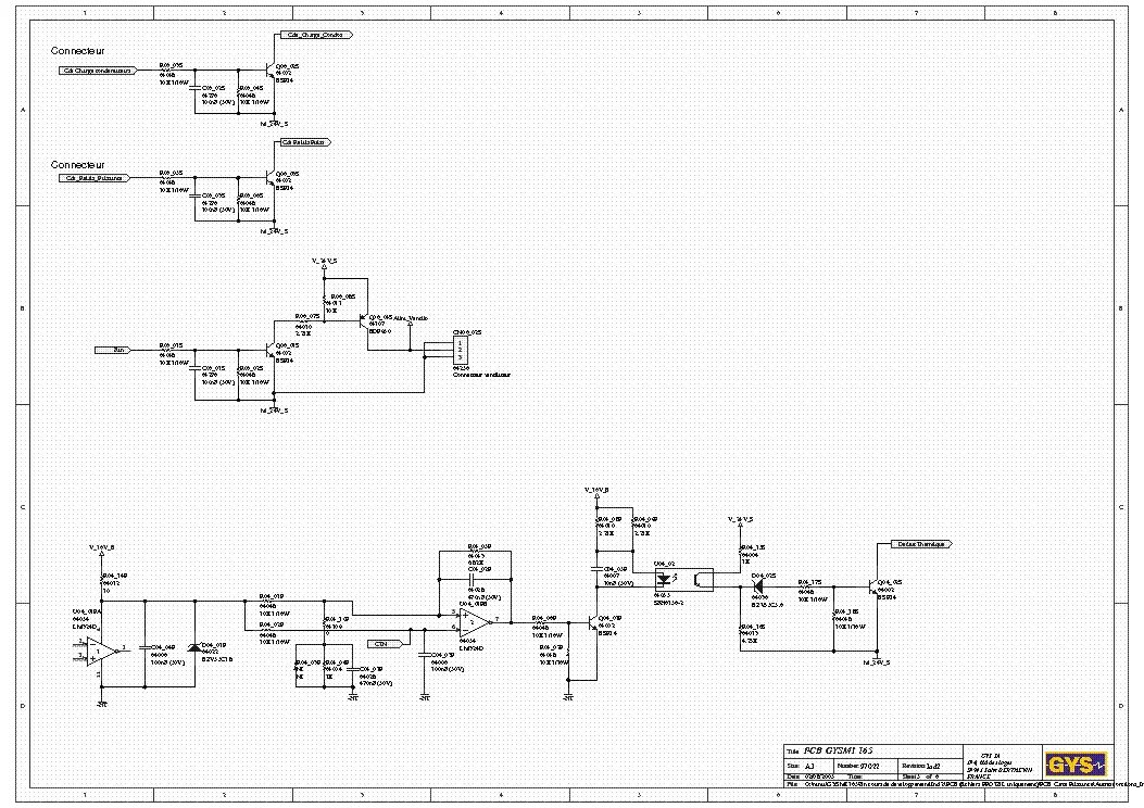 Gysmi 165 схема принципиальная электрическая GYSMI 165 INVERTER Service Manual download, schematics, eeprom, repair info for 