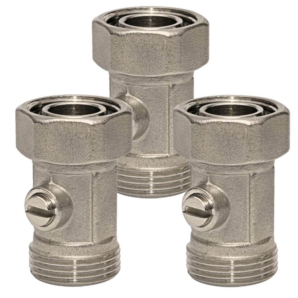 H образный узел нижнего подключения Узел нижнего подключения для радиатора STOUT, раздельный 3/4" SVH-0005-000020 (3