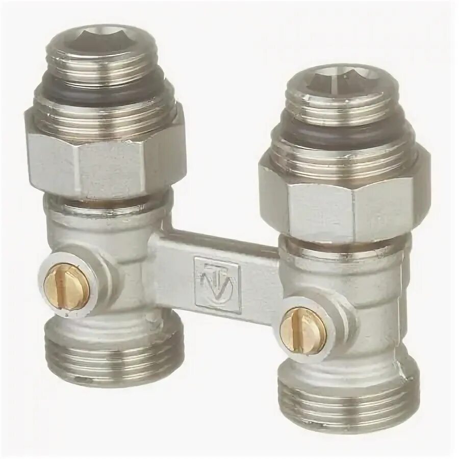 H образный узел нижнего подключения Узел нижнего подключения универсальный VALTEC (VT. 345K. N. E04) H-образный 1/2 