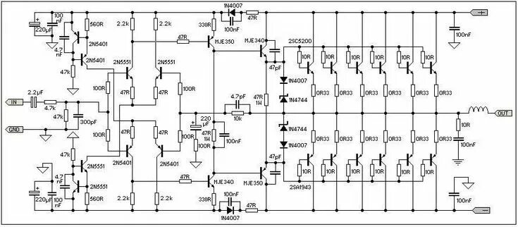 H схема усилитель Pin de carlos batista em carlos em 2022 Amplificador de áudio, Circuito eletrôni