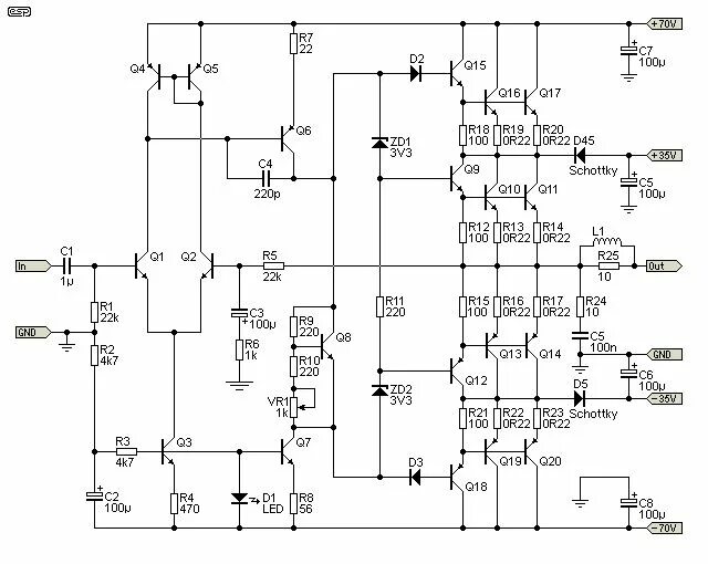 H схема усилитель Pin on pojacala in 2024 Circuit diagram, Audio amplifier, Subwoofer amplifier