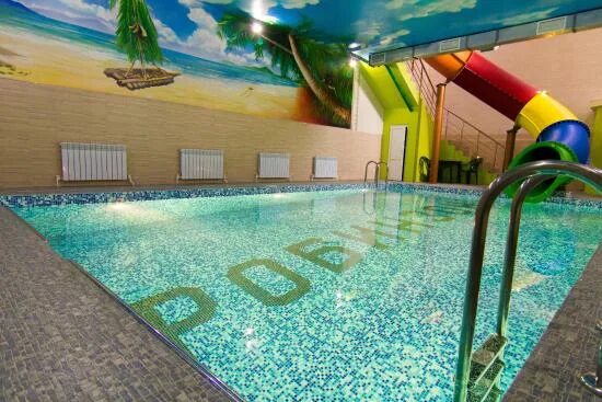 H2o московское ш 43 тула фото Водная горка "Гидротруба" в корпусе "Робинзон" - Picture of Hotel H2O, Tula - Tr