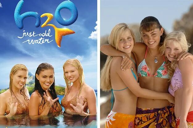 H2o просто добавь воды фото Are You More Like Rikki, Cleo, Or Emma From "H20 Just Add Water"? H2o mermaids, 