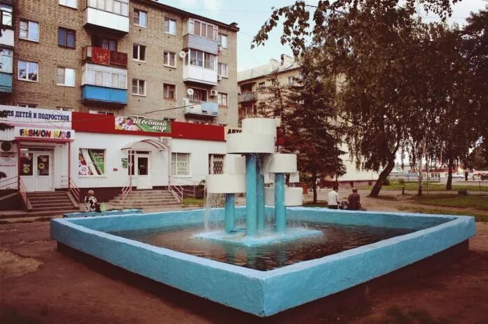 H2o тамбов фото Фонтан на Елецкой - Тамбов