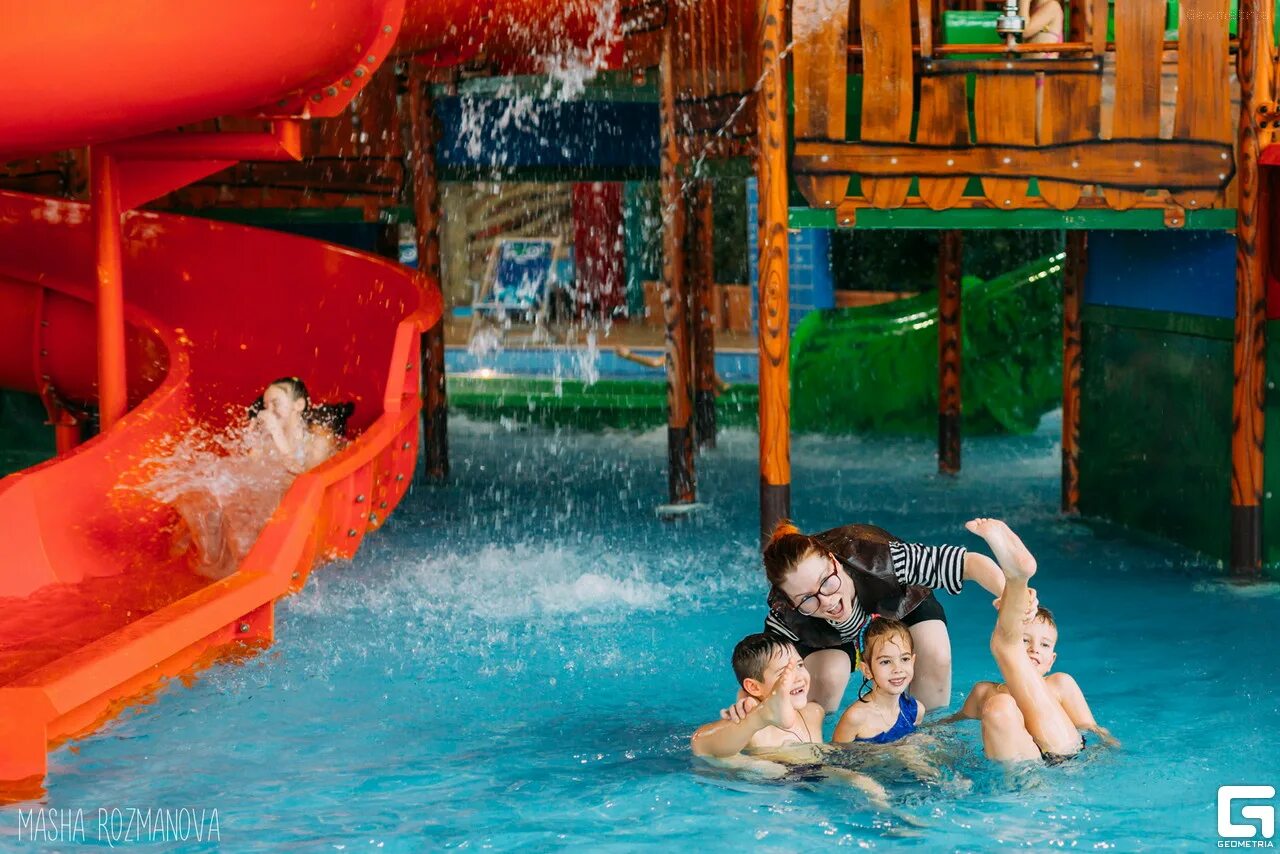 H2o тула аквапарк заречье фото Выходные в аквапарке H2O Репортаж Geometria