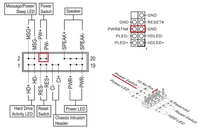 H510m k подключение передней панели monteren Accumulatie schildpad power switch pins groef Openlijk kleding