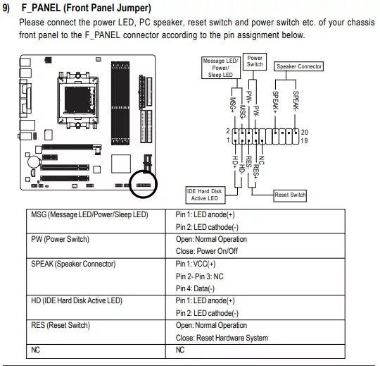 H610m материнская плата подключение передней панели Ответы Mail.ru: Куда подключить передние разъёмы для наушников и микрофона на пл