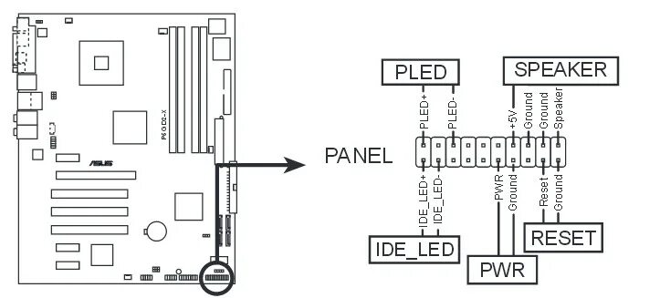 H610m материнская плата подключение передней панели Ответы Mail.ru: как подключить материнскую плату asus psgd2-x к передней панели?