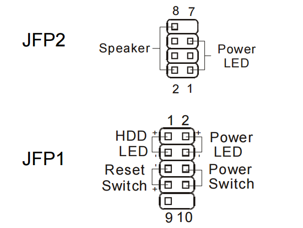 H610m подключение передней панели Материнская плата msi как подключить провода