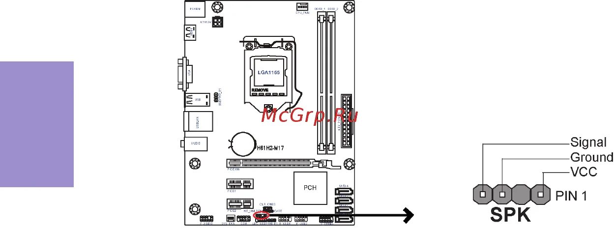 H61h2 m6 подключение передней панели ECS Elitegroup H61H2-M17 (V1.0) 30/72 H61h2 m17 user manual