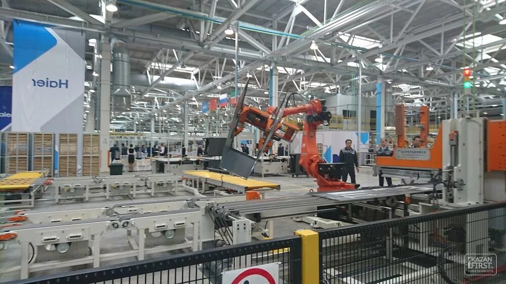 Haier промышленная ул 130а фото Экскурсия на завод HAIER