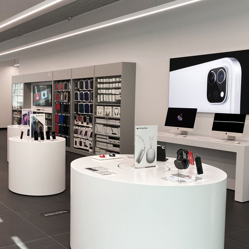 Haier ш космонавтов 162б фото re:Store, салон связи, ш. Космонавтов, 162Б, Пермь - Яндекс Карты