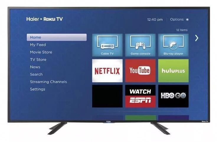 Haier телевизор как подключить беспроводная проекция Haier Jumps On The Roku TV Bandwagon With Four Models #educar Tv, Led tv, Oakdal