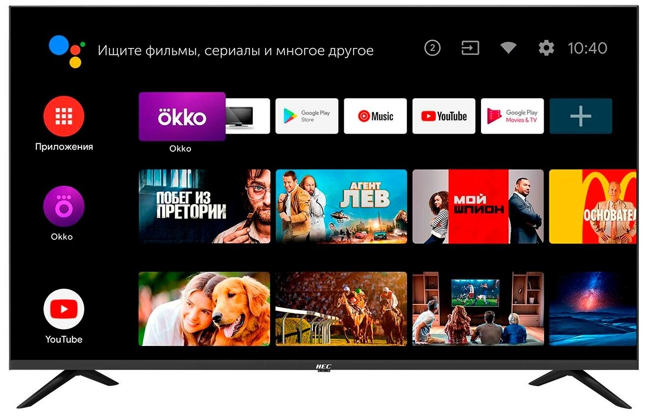 Haier tv как подключить телефон Телевизор HEC R1 43 S 4K (DH1U8AD03RU) - купить в интернет-магазине по низкой це