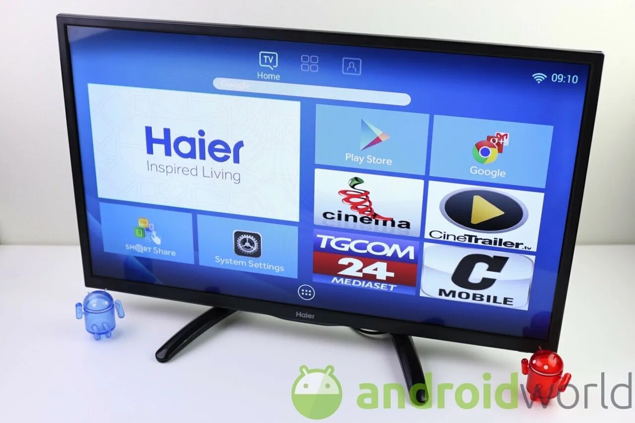 Haier tv как подключить телефон Recensione Haier Android Smart TV LE32U5000A SmartWorld