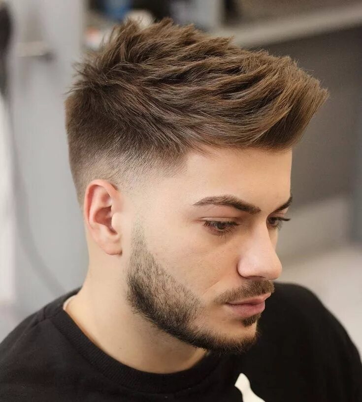 Hairs мужские прически Rate this hairstyle from 1-5. - Follow us @Haircutsforboys for more! #Haircuts..