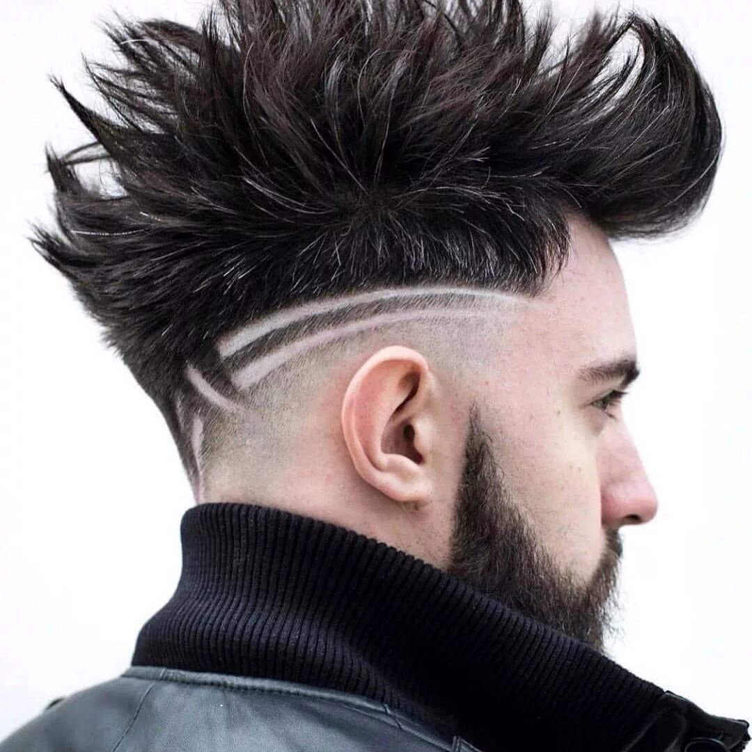 Hairs мужские стрижки La imagen puede contener: 1 persona, primer plano Faded hair, Thick hair styles,