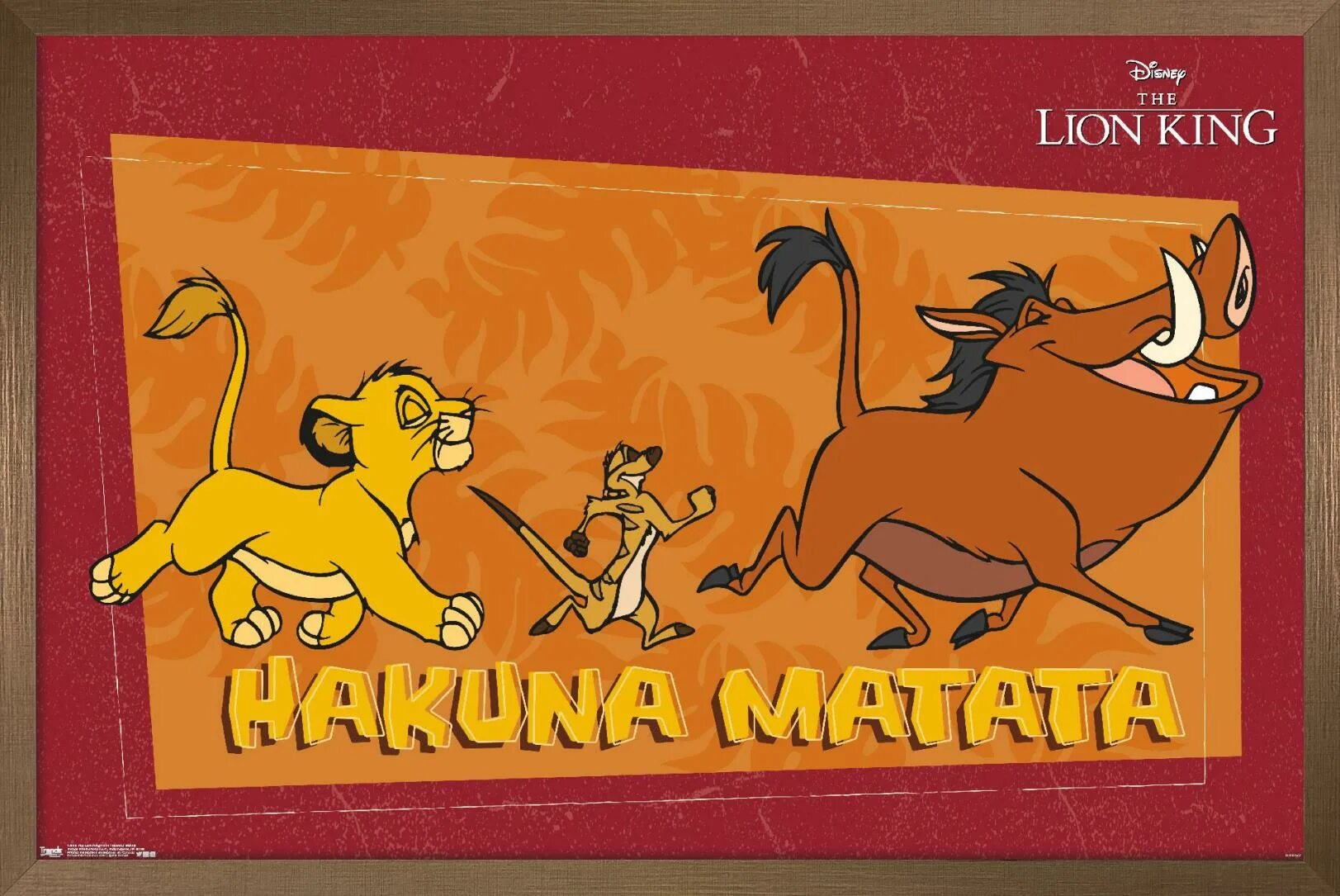 Hakuna matata скачать игра про фото торрент Disney Король Лев 1994-Акуна Матата 14x22 постер eBay