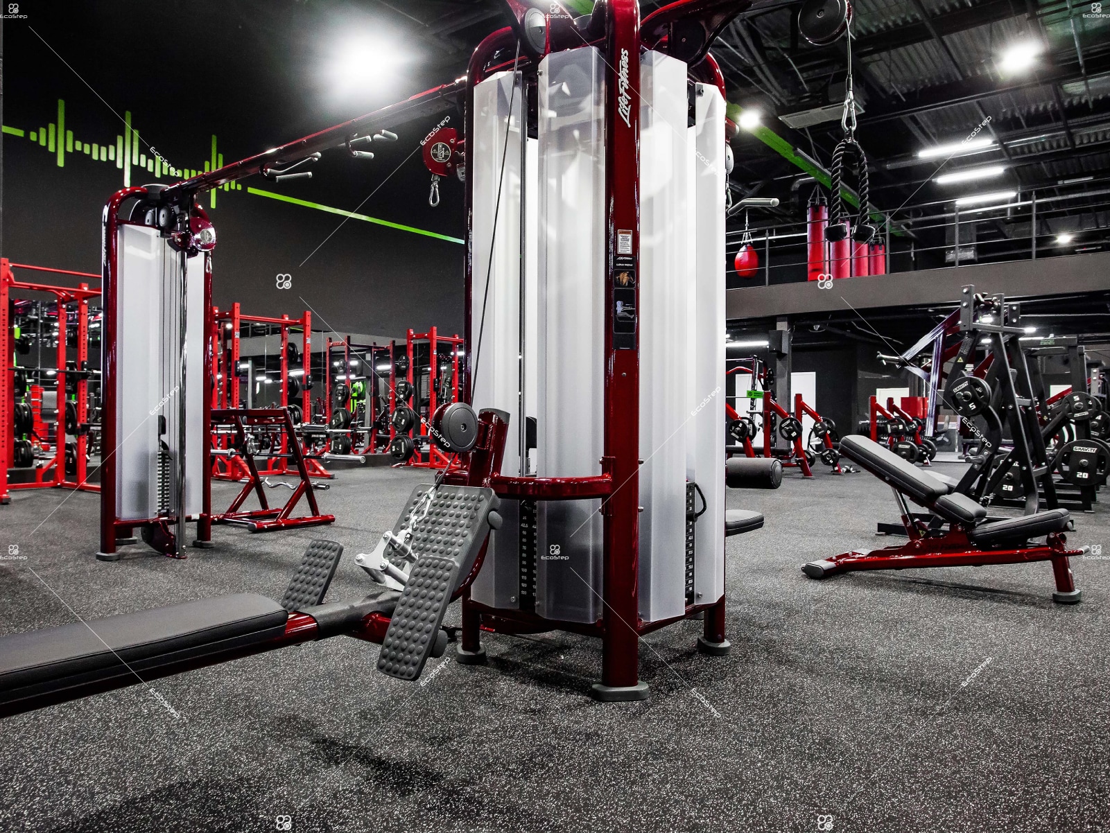 Hammer fitness club летняя ул 17 фото ЭкоСтеп Хаммер-Фит / Тренажерные/спортивные залы / Реализованные проекты