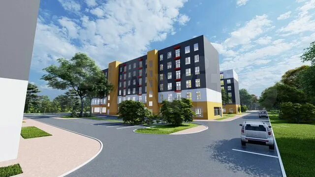 Hanami придорожная ул 19а село началово фото 3-к. квартира, 56,2 м², 3/6 эт. на продажу в Началово Купить квартиру Авито