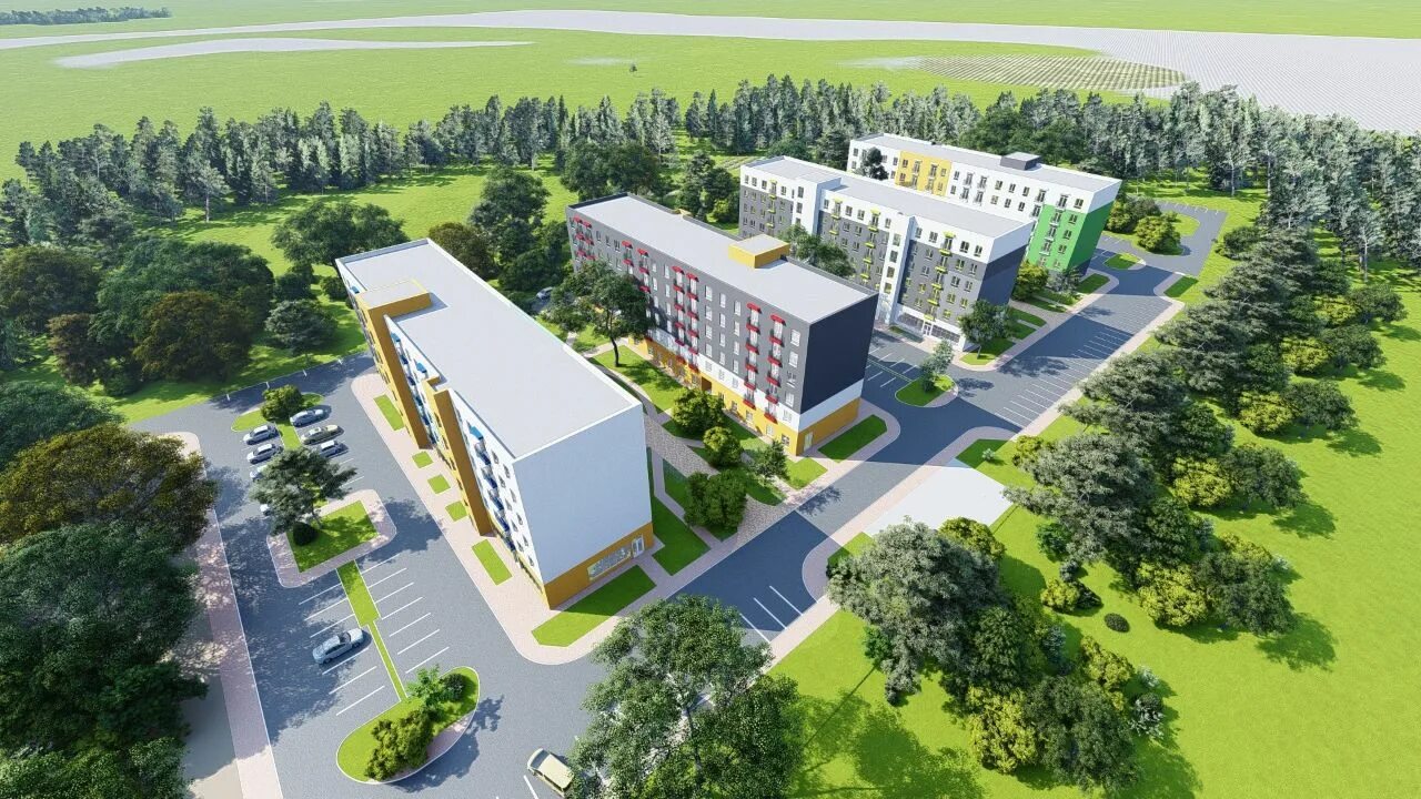 Hanami придорожная ул 19а село началово фото Новостройки (ЖК) комфорт класса в селе Началово Астраханской области от застройщ